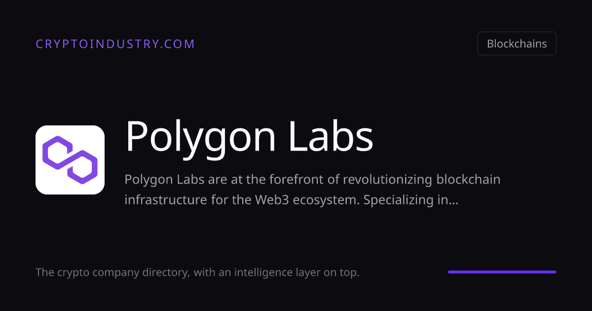 Polygon Labs | CryptoIndustry.com
